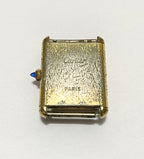 Relógio Antigo Cartier Paris Dourado