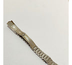 Pulseira De Relógio Antiga Orient Prata 12mm