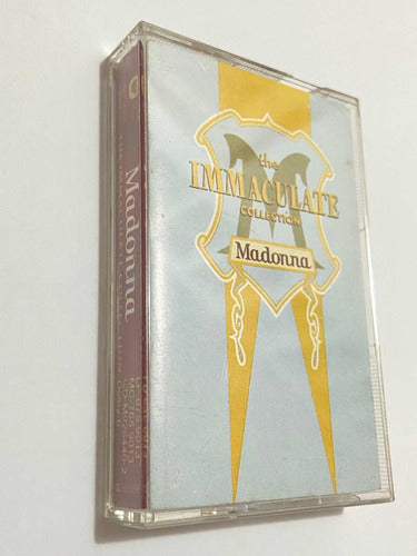 Antiga Fita Cassete K7 Madonna The Immaculate Collection