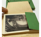 Lote Fotos Originais Antigas De Paris Souvenir Torre Eiffel