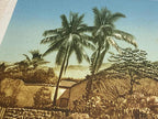 Quadro Gravura Antiga Paraty Rio De Janeiro Assinada N.godoy