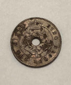 Antiga Moeda De Bronze 1951 Rodésia Do Sul 1/2 Pence