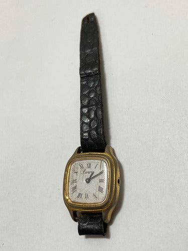 Relógio Antigo Leroy Dourado