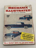 Revista Antiga Automóveis 1950 Mechanix Iillustrated Lincoln