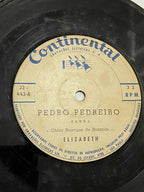 Antigo Disco Raro 33 Rpm Elizabeth Chico Buarque De Holanda