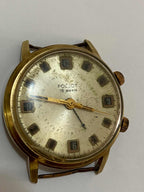 Relógio Antigo De Pulso Poljot 18 Jewels Dourado