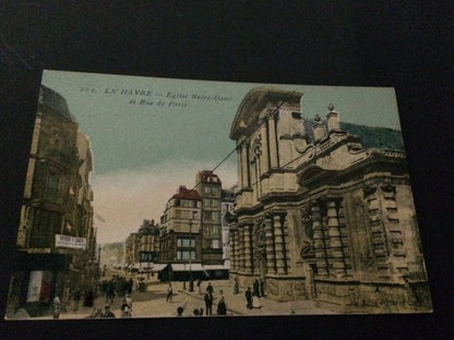 Cartões Postais Antigos Coloridos Le Havre França