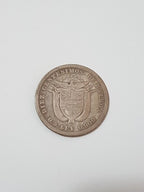 Moeda Antiga Panamá -  10 Diez Centesimos 1904