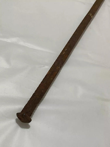 Balança Antiga Séc Xix De Ferro Varão 50kg