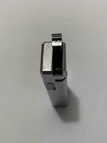 Isqueiro Antigo Japonês Cor Prata - Bravo Japan