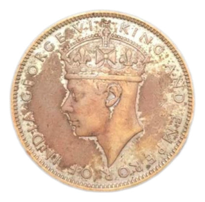 Moeda Antiga Jamaica 1945 1 Penny