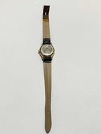 Relógio Antigo Mondaine Quartz Dourado Pzfm 059