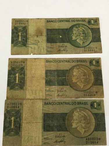 Cédulas Antigas Brasil 1 Cruzeiro