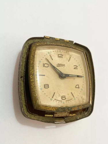 Relógio Antigo De Mesa Kaiser Western Germany Alemão