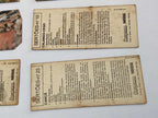 Antigas Figurinhas Cards Surpresa Nestle