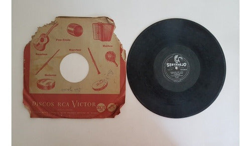 Antigo Disco Raro Teixeirinha 78rpm - 1960
