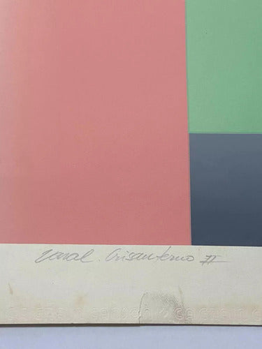 Quadro Gravura Antiga Arte Gravura Paulo Calazans 89 - Varal