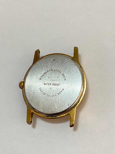 Relógio Antigo Brasciti Quartz Dourado