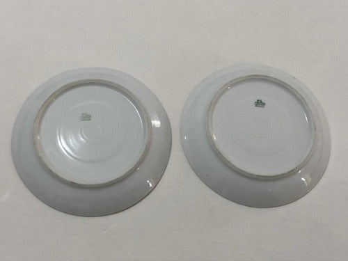 Pratos Antigos De Porcelana França Marca Limoges