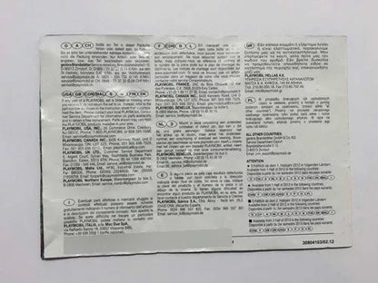 Antigo Playmobil Cavalo E Manual