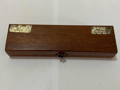 Antiga Caixa De Madeira Charuto Com Imagen Dannemann Mata Fina