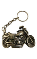 Antigo Chaveiro Moto Harley Com Relógio Mb Quartz