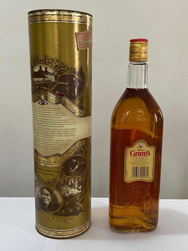 Antigo Whisky William Grant S Finest Scotch Lacrado - Lote 3