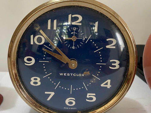Lote Relógios Despertadores Antigos Westclox No Estado