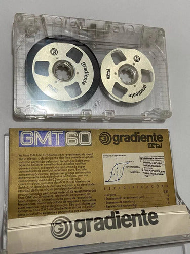 Antiga Fita K7 Rara Gradiente Metal Gmt 60