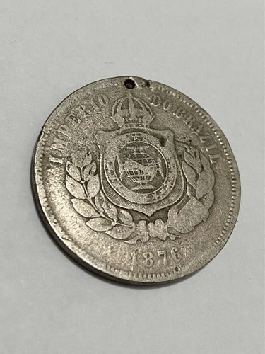 Antiga Moeda 200 Reis 76 - Lote 2