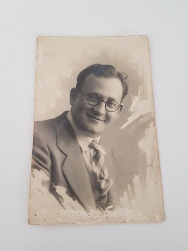 Cartão Postal Fotográfico Antigo Retrato Masculino