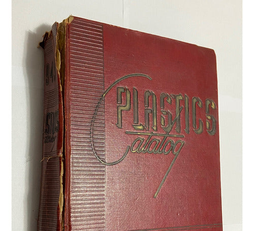 Livro Antigo Catálogo De Plásticos -  A Enciclopédia 1945