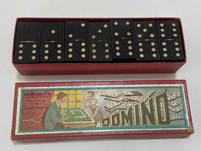 Domino Antigo Década De 50 Urio Beccato & Cia - Lote 1