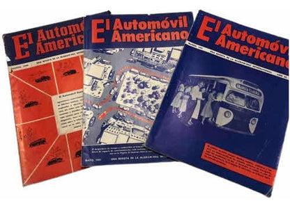 Revistas Antigas De Automóveis 1949 El Automovil Americano