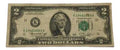 Cédula Antiga Two Dollars 1975 K