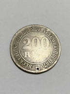 Antiga Moeda 200 Reis 74