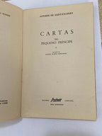 Antigo Livro Cartas Do Pequeno Principe