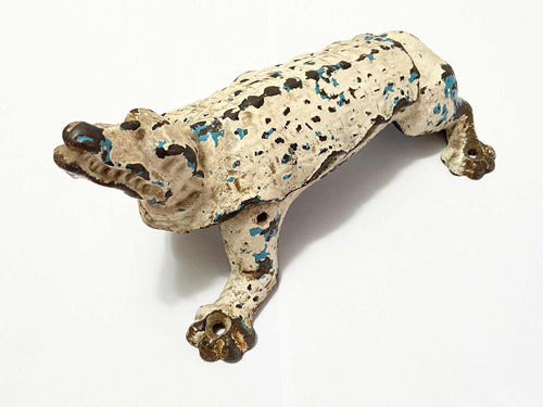 Antigo Jacaré de Farmácia Apertador de Rolhas -Ferro Fundido