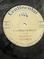 Antigo Disco Raro 33 Rpm Elizabeth Chico Buarque De Holanda