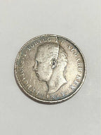 Antiga Moeda De Prata 1887 Reino De Portugal 500 Reis