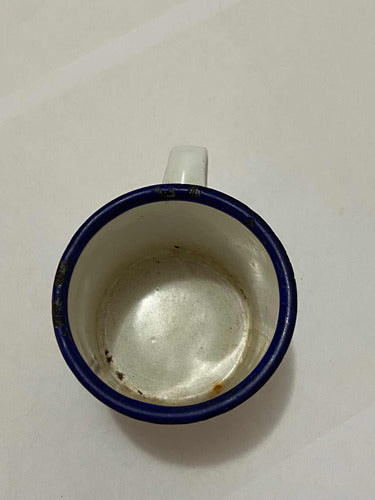 Caneca Esmaltada Antiga Pintura Floral - Harvest China