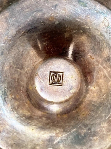 Taça Antiga Wolff Cor Prata