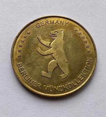 Medalha Souvenir Berlim Checkpoint Charlie Alemanha Antiga