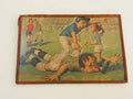 Antigo Quadro Futebol Jogador Arbitro Falta