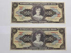 Cédulas Antigas Brasil 50 Cruzeiros
