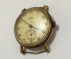 Relógio Antigo Suiço Delbana Dourado Swiss Made