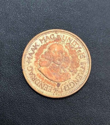 Moeda Antiga 1964 Africa Do Sul 1/2 Cent
