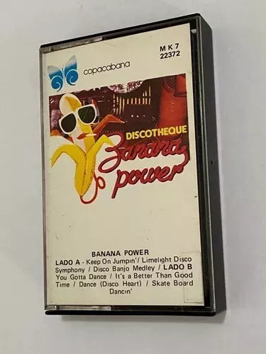 Fita Cassete K7 Banana Power - Disco Antiga