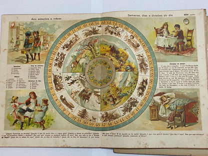 Livro Ilustrado Antigo Ensino Infantil - Lote