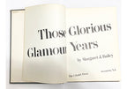 Livro Antigo De Moda 1930 Those Glorious Glamours Years - Margaret J. Bailey